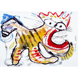Risoprint Het Kattenstaartdier
